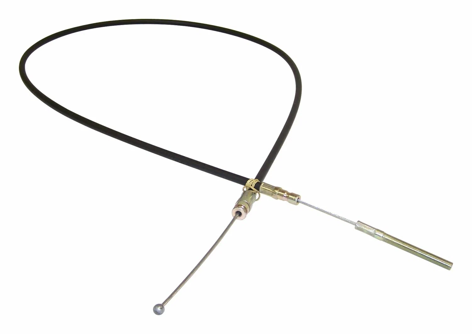 Vintage - Metal Black Parking Brake Cable - J0906750